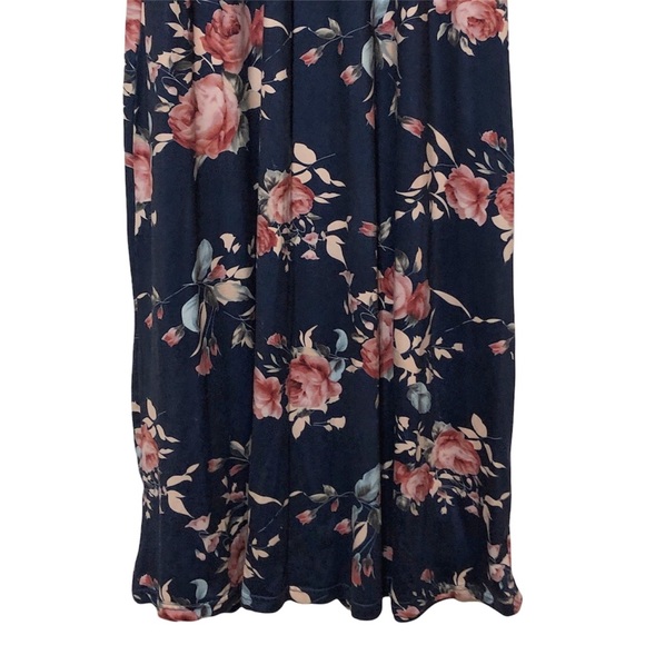 Floral Stretch Maxi Dress - Picture 3 of 10